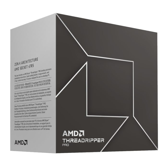 AMD RYZEN Threadripper Pro 7975WX 4.0Ghz 32-Core CPU - Image 2