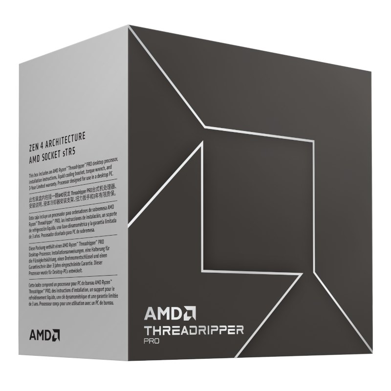 100-100000885WOF_wr_01.jpg AMD RYZEN Threadripper Pro 7965WX 3.8Ghz 24-Core CPU - Image 1