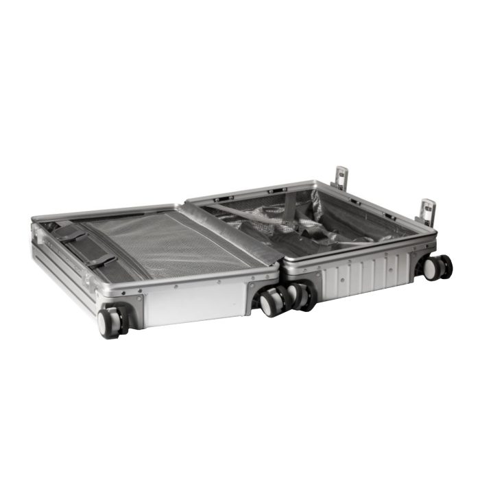 Port Designs VAL D'ISERE 30L Metal Travel Suitcase - Image 4