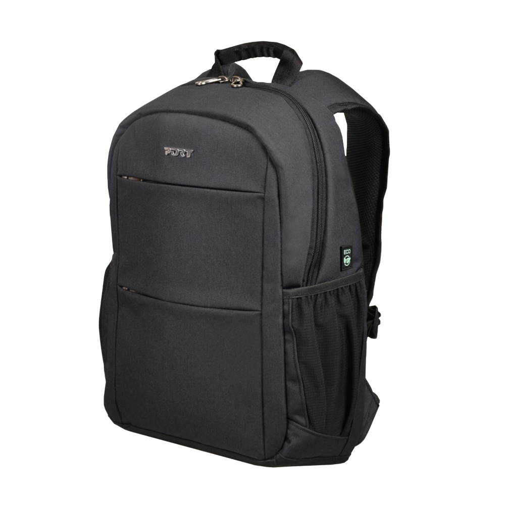 135174_wr_01.jpg Port Designs ECO Sydney 13/14" Backpack - Black - Image 1