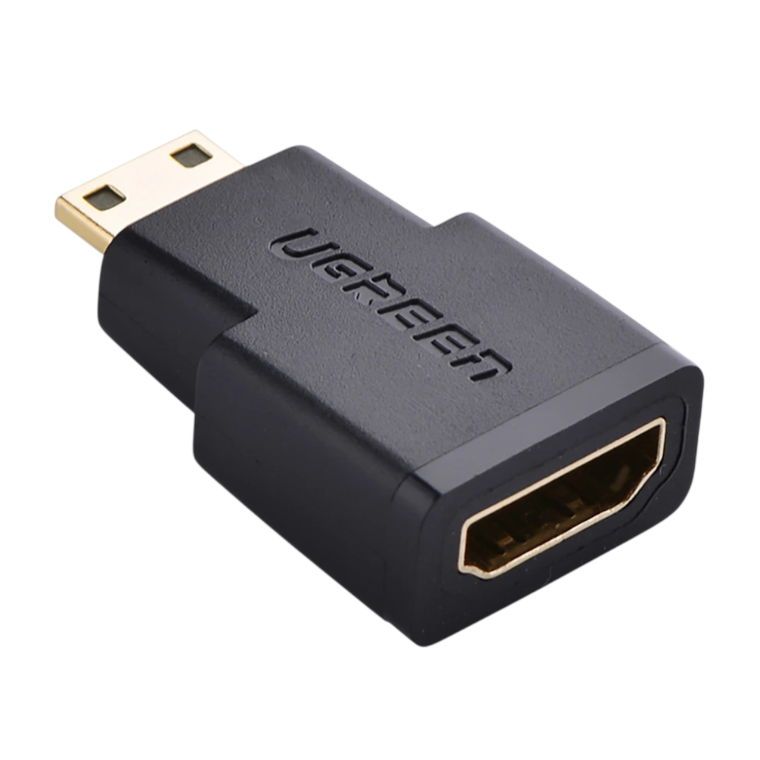 20101-20101_UGreen-20101-20101-Mini-HDMI-to-HDMI-Adapter-Black_wr_01.jpg UGREEN 20101-20101 Mini HDMI to HDMI Adapter - Black - Image 1