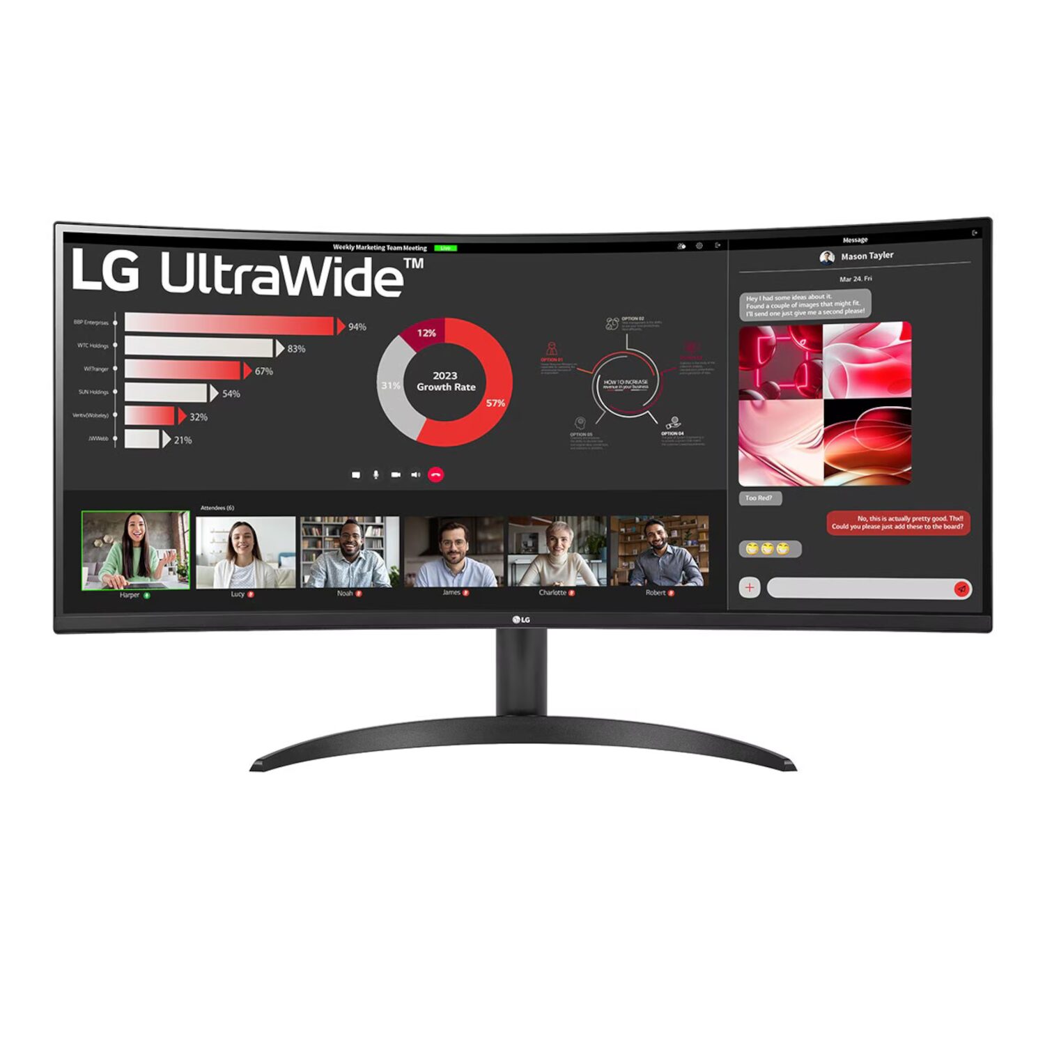 34WR50QK-B-WR-01a.jpg LG UltraWide 34" QHD VA Curved Monitor 100Hz - Image 1