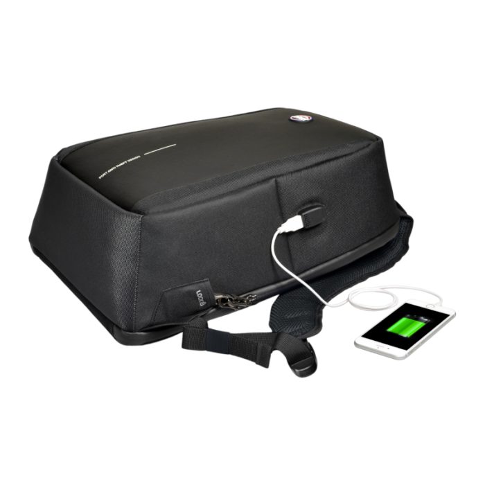 Port Designs Chicago EVO Anti-Theft 13-15.6" Backpack - Black - Image 6