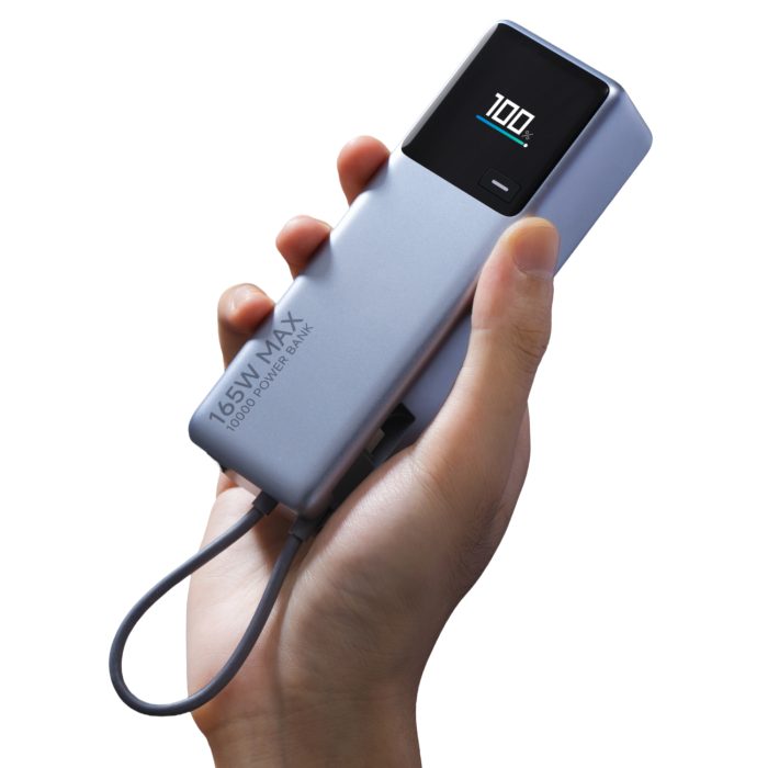 Xiaomi 165W Power Bank 10000mAh (Integrated Cable)-Silver - Image 10
