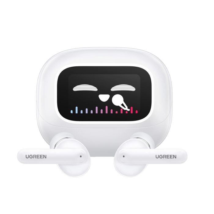 UGREEN EchoBuds Magic Wireless (In-Ear Earphones)–White - Image 2