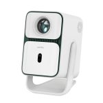 Wanbo T2 Ultra – 1080P 500ANSI Android 11 Smart Home Theatre Projector – White - Image 4