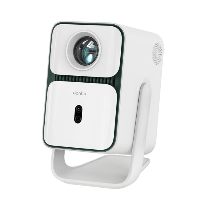 Wanbo T2 Ultra – 1080P 500ANSI Android 11 Smart Home Theatre Projector – White - Image 4