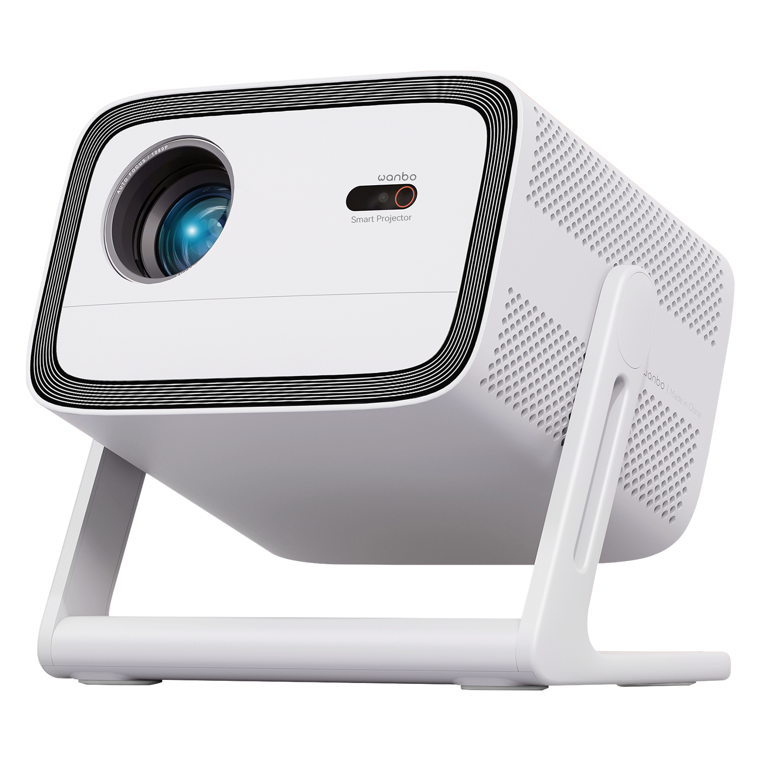 6970885350825_VALI-1_Primary.jpeg Wanbo VALI 1 – 1080P 900ANSI Android 11 Smart Home Theatre Projector – White - Image 1
