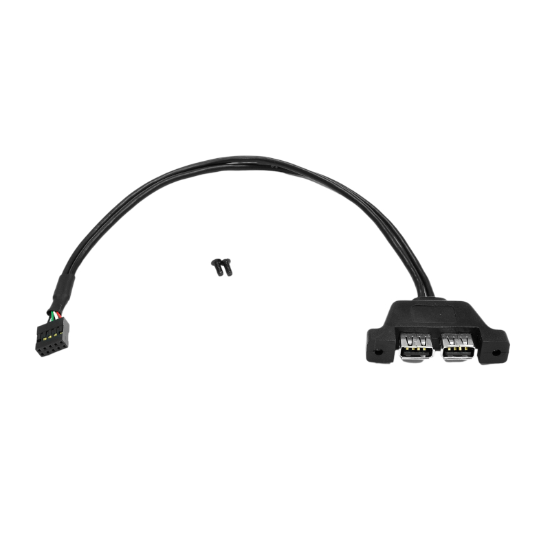 90-BXG2T0-A0XCR2W_wr_01.jpg ASRock DESKMINI 2 x USB 2.0 Interface Adapter Cable - Image 1