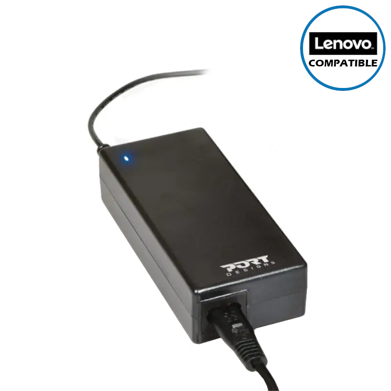 900007-LE_wr_01.jpg Port Connect 90W Notebook Adapter Lenovo - Image 1