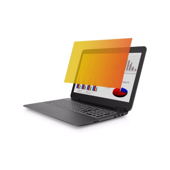 Port Designs Privacy Filter 2D Gold 14" Laptop - Image 3
