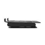 Port Connect Ergonomic Aluminium Notebook Stand - Image 3