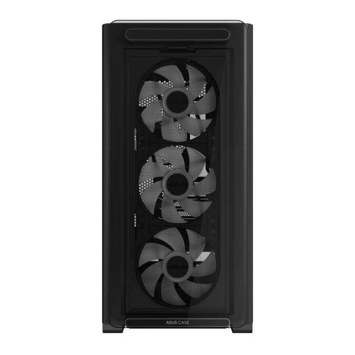 Asus A23 PLUS ARGB Micro-ATX Gaming Chassis - Black - Image 2
