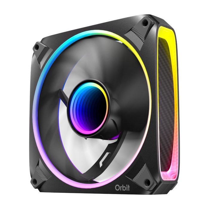 Antec ORBIT PWM 120mm ARGB Fan 3 Pack - Black - Image 3