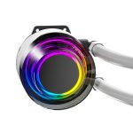 Antec VORTEX LUM 360 ARGB AIO CPU Liquid Cooler - White - Image 4