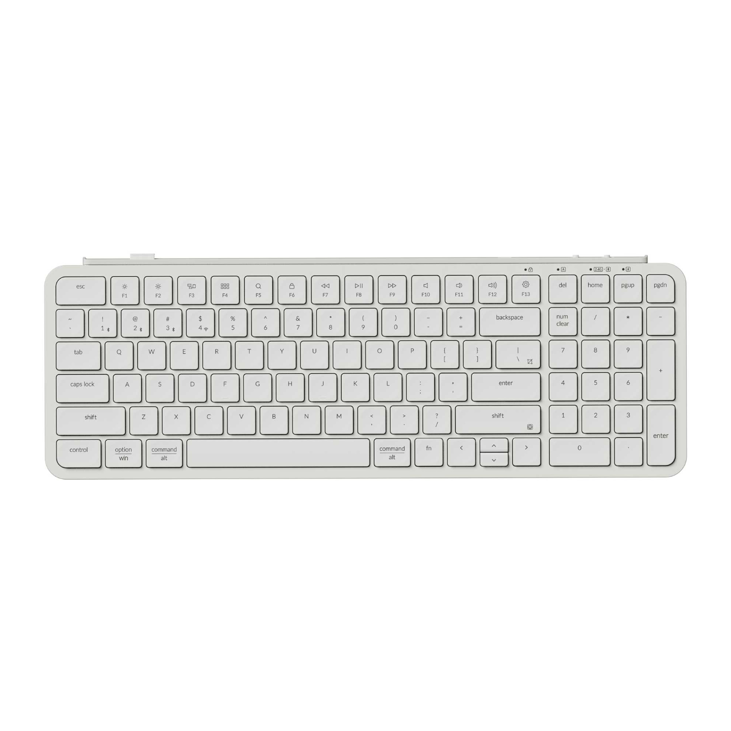 B2P-K8_Keychron-B2-Pro-Ultra-Slim-96-Wireless-Keyboard-Ivory-White_wr_01a.jpg Keychron B2 Pro Ultra-Slim 96% Wireless Keyboard - Ivory White - Image 1
