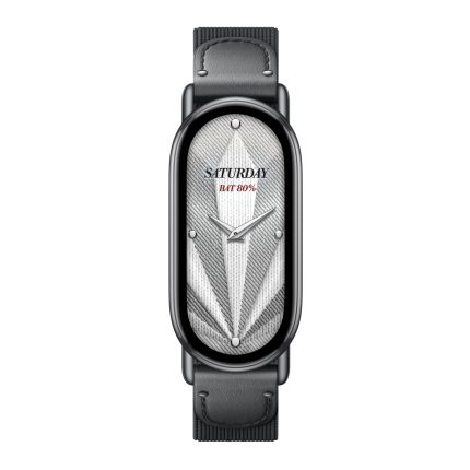 Xiaomi Smart Band 10 Knitted Silk Strap - Ebony Black
