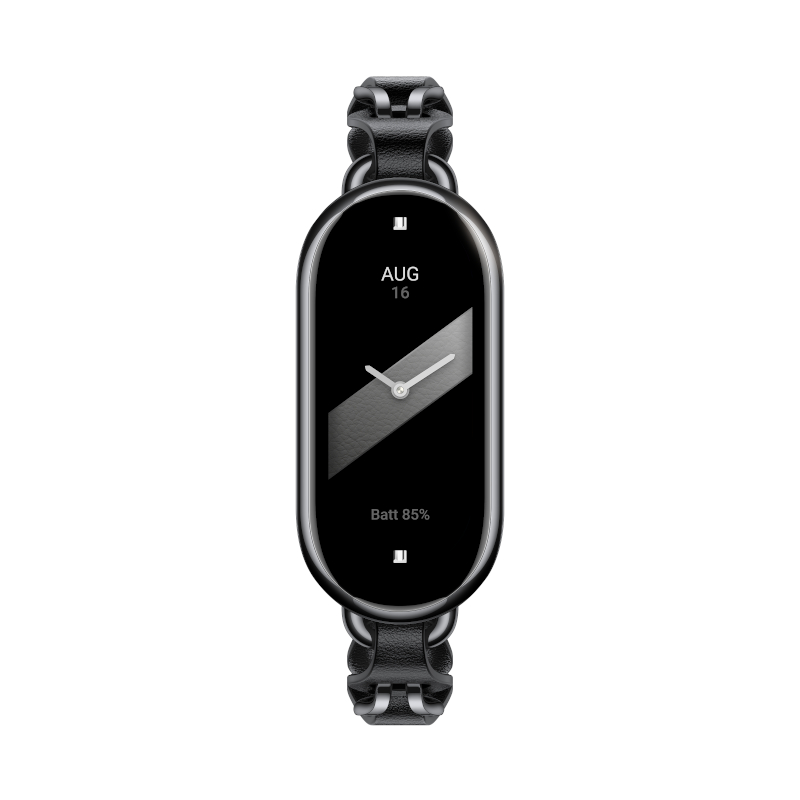 BHR7303GL_wr_01.jpeg Xiaomi Smart Band 8 Chain Strap - Black - Image 1
