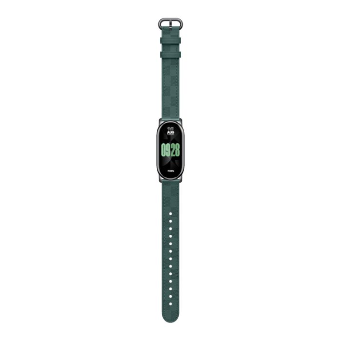 Xiaomi Smart Band 8 Checkered Strap - Green - Image 5