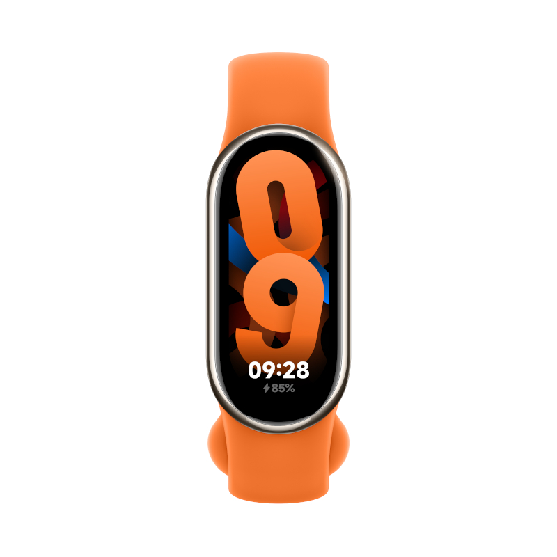 BHR7312GL_wr_01.jpeg Xiaomi Smart Band 8 Strap - Sunrise Orange - Image 1