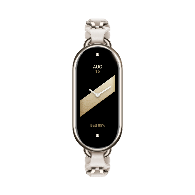 BHR7313GL_wr_01.jpeg Xiaomi Smart Band 8 Chain Strap - White - Image 1