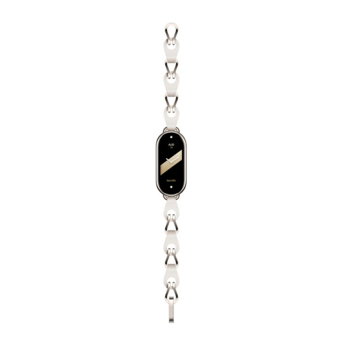 Xiaomi Smart Band 8 Chain Strap - White - Image 6