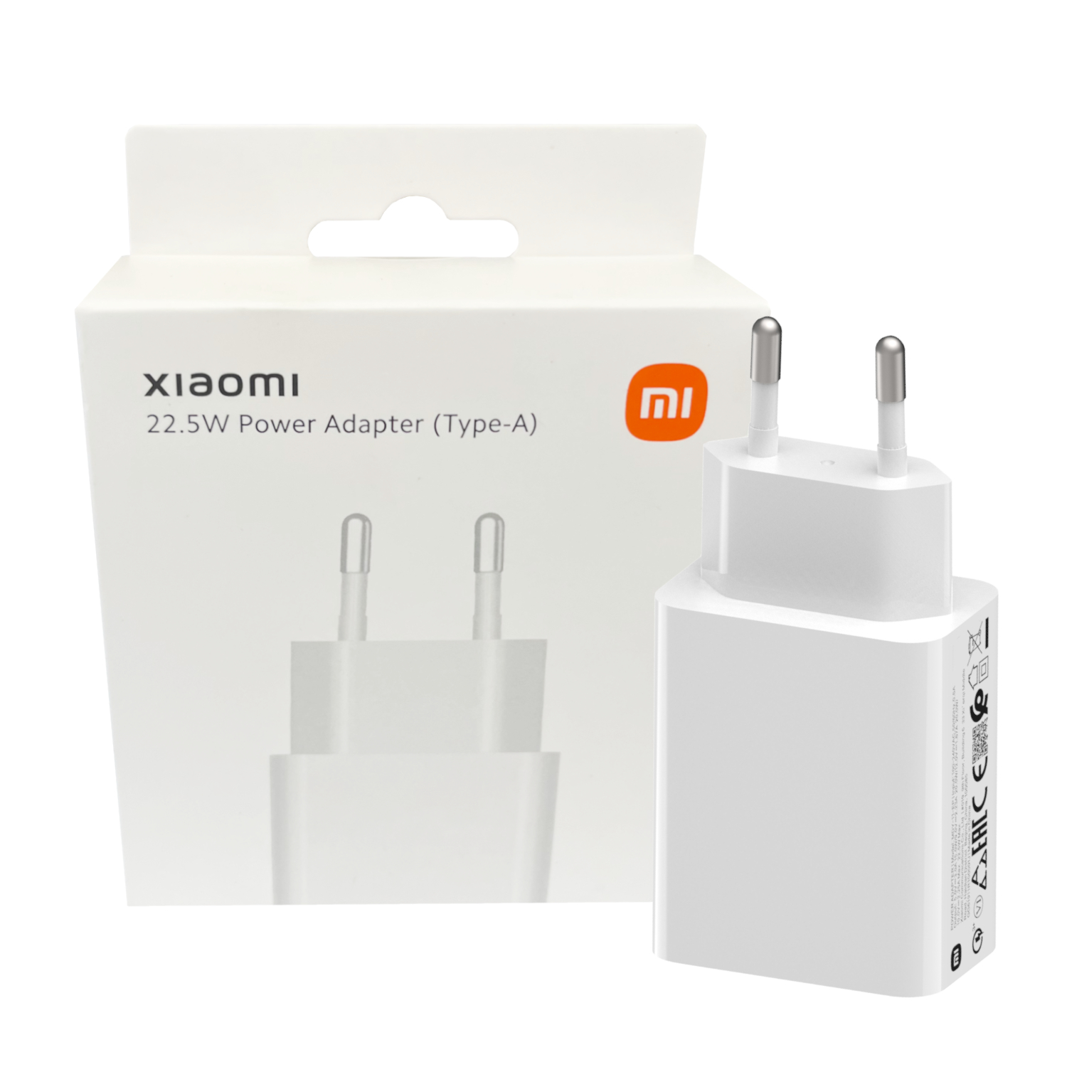 BHR7757EU_Xiaomi-22.5W-Fast-Charge-Power-Adapter-Type-A-White_wr_01b.jpg Xiaomi 22.5W Fast Charge Power Adapter (Type-A)-White - Image 1