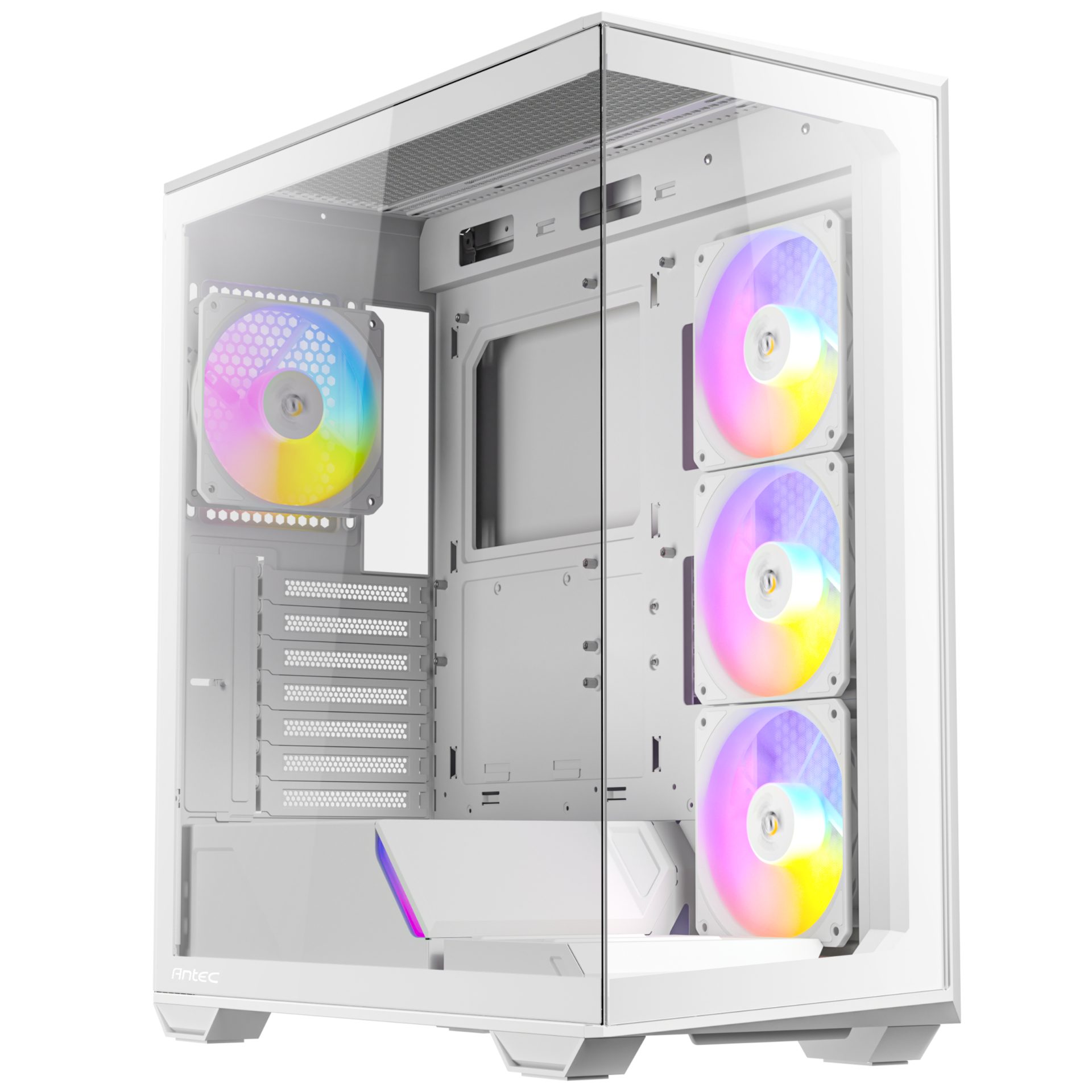 C3-ARGB-W_hr_03.jpg Antec C3 ARGB ATX | Micro-ATX | ITX ARGB Mid-Tower Gaming Chassis – White - Image 1