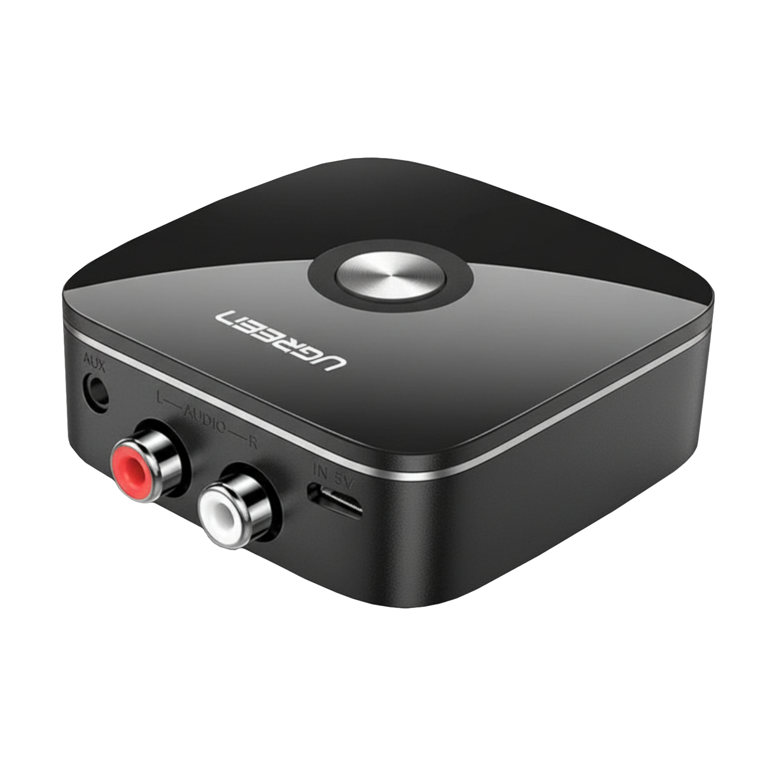 CM106-40759_UGreen-CM106-Bluetooth-5.0-Receiver-Adapter-Black_wr_01.jpg UGREEN CM106 Bluetooth 5.0 Receiver RCA Adapter - Black - Image 1