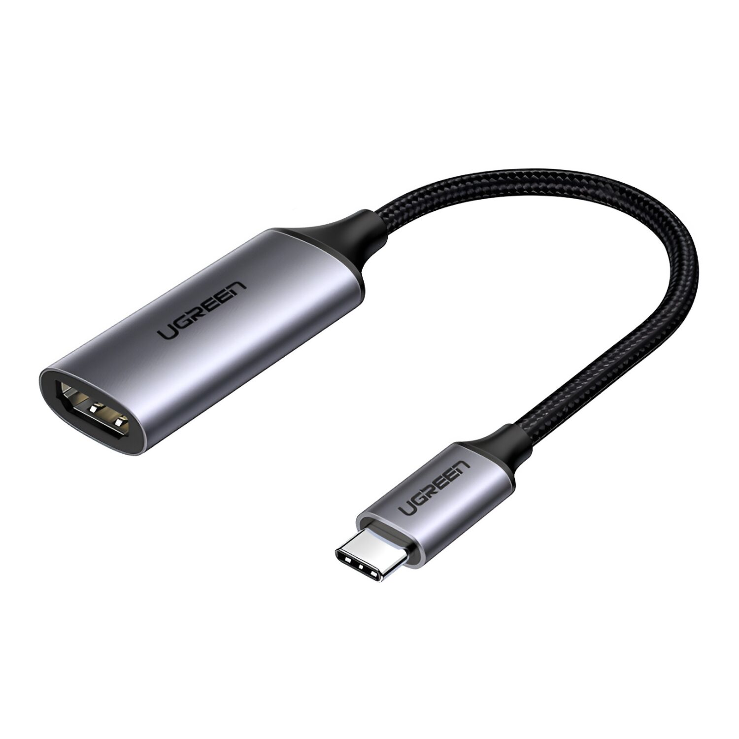 CM207-70444-wr-01.jpg UGREEN Type-C To 4K HDMI Adapter - Silver - Image 1