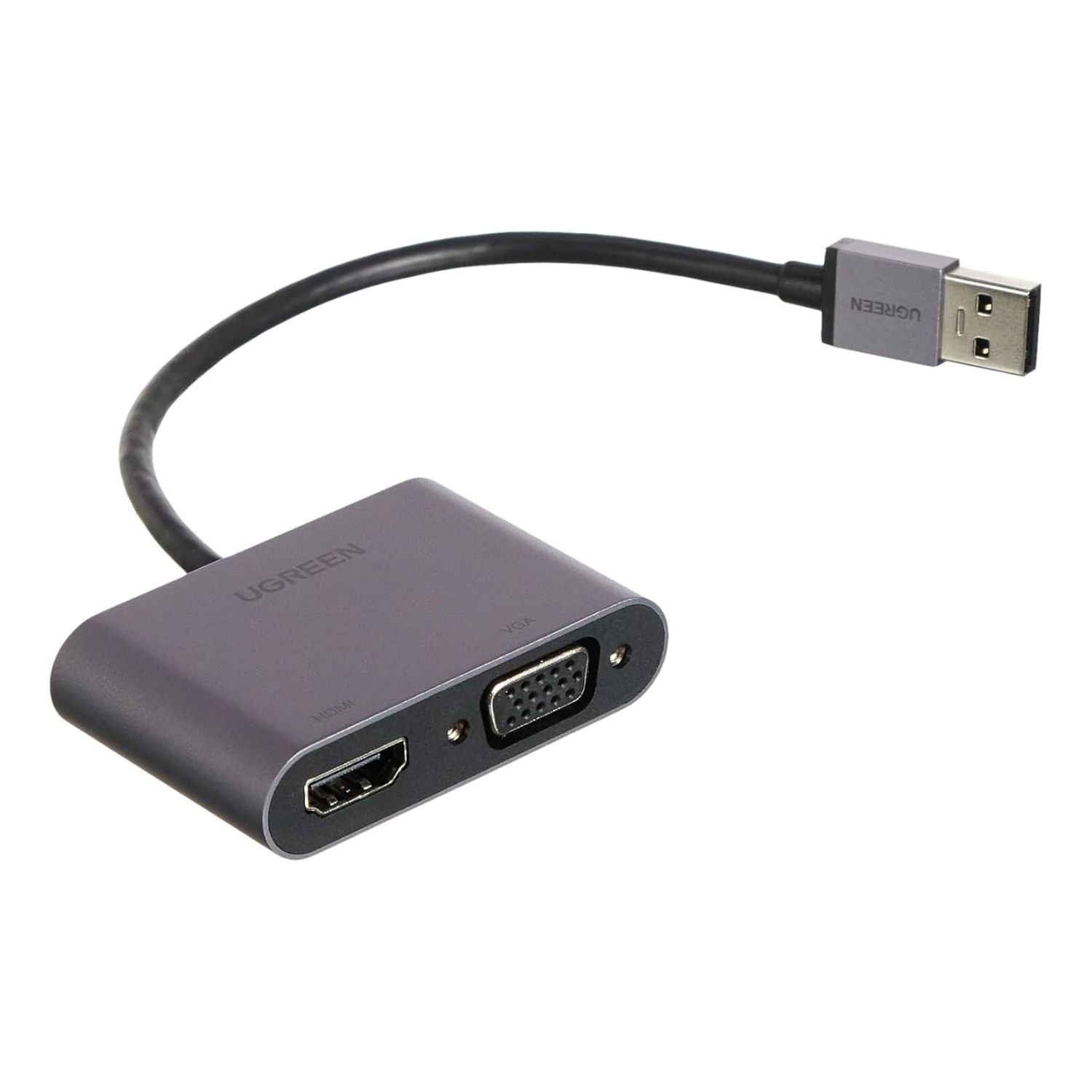CM449-20518_UGreen-CM449-USB-A-to-HDMI-VGA-1080P-Display-Adapter_wr_01.jpg UGREEN CM449 USB-A to HDMI + VGA 1080P Display Adapter - Image 1