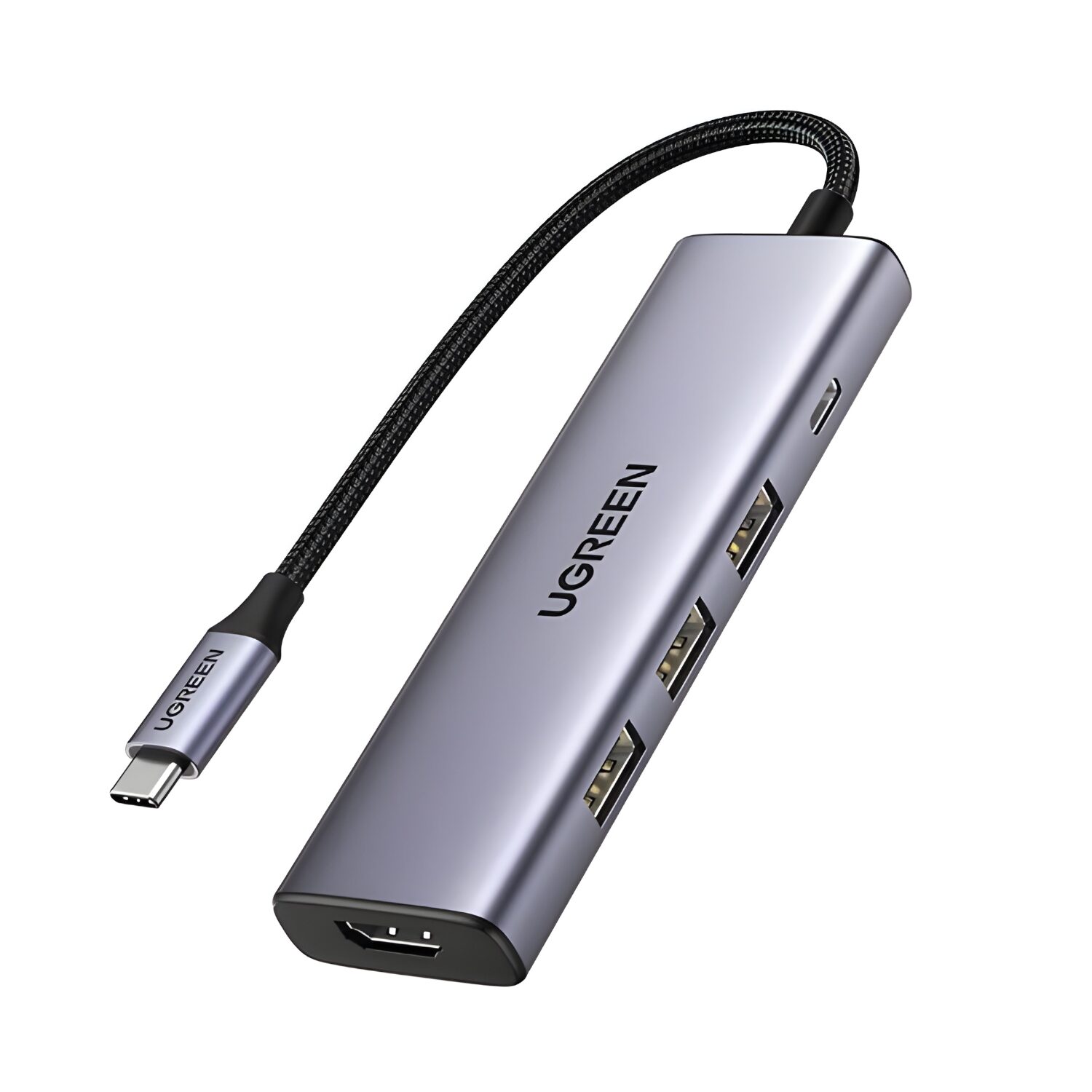 CM511-15596-wr-01.jpg UGREEN Revodok 5-in-1 Type-C Hub | 4K HDMI | Type-C | USB3.0 - Image 1