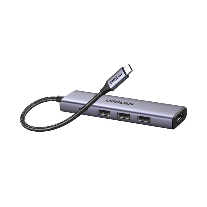 UGREEN Revodok 5-in-1 Type-C Hub | 4K HDMI | Type-C | USB3.0 - Image 2