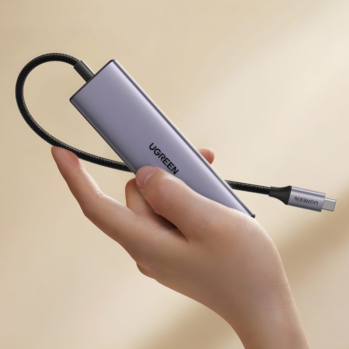UGREEN Revodok 5-in-1 Type-C Hub | 4K HDMI | Type-C | USB3.0 - Image 5