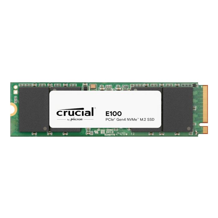 Asus Cobble M.2 SSD Type-C Enclosure and Crucial E100 480GB NVMe Bundle - Black - Image 2