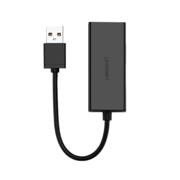 UGREEN CM111 USB3.0 to RJ5 Gigabit Ethernet Adapter - Black - Image 2