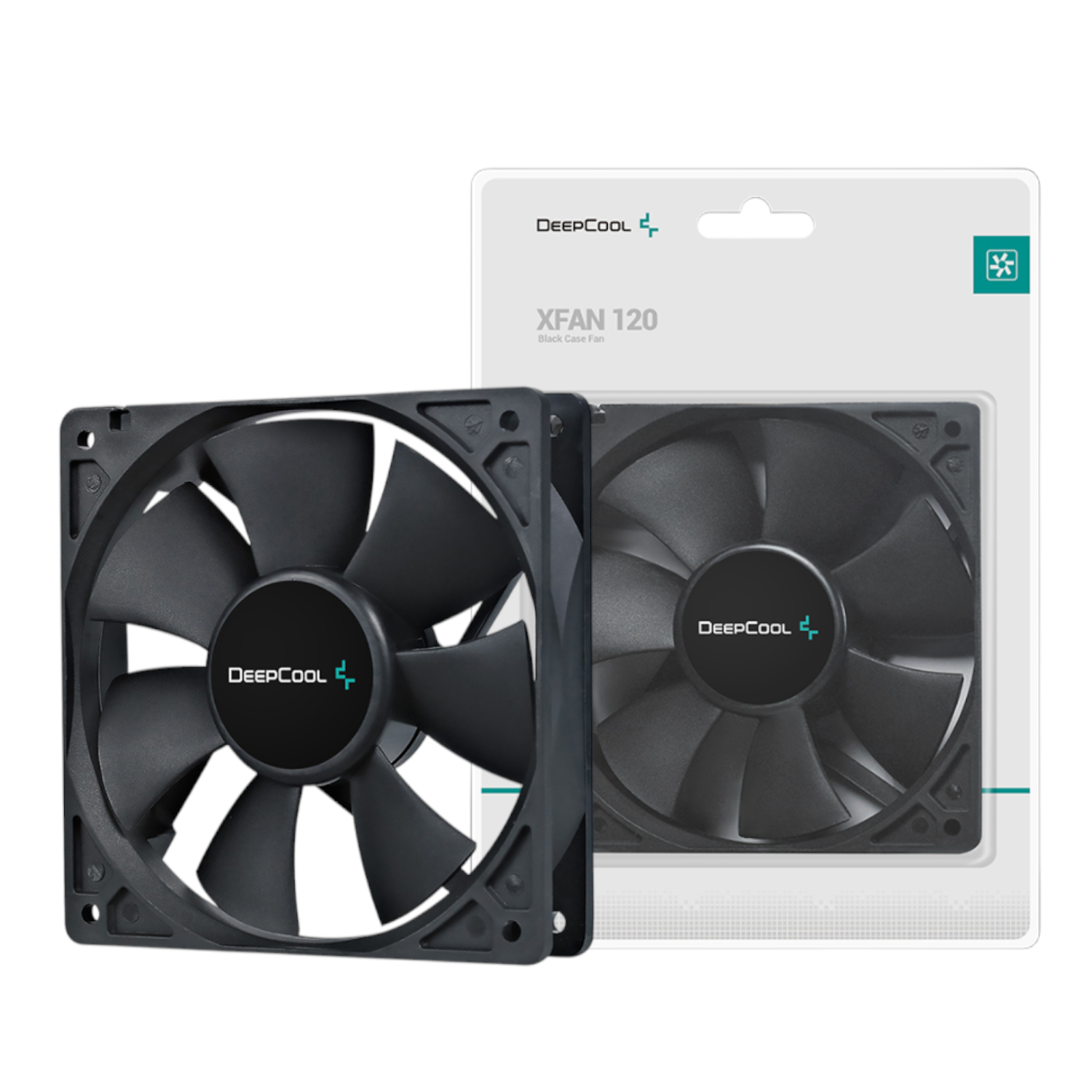 DP-FDC-XF120_DeepCool-XFAN-120mm-Case-Fan-Black_wr_01.jpg DeepCool XFAN 120mm Case Fan - Black - Image 1