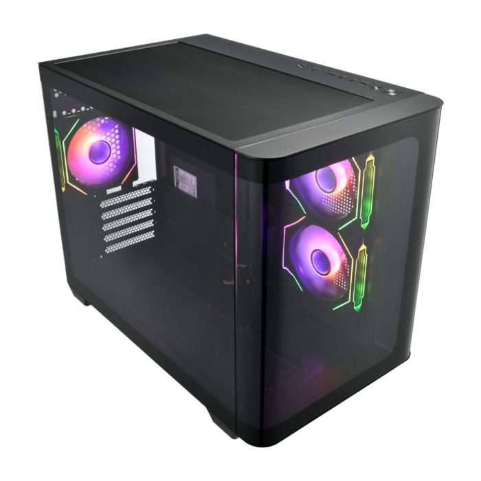 FSP S380 M-ATX ARGB Gaming Chassis and VITA GM 750W Power Supply Bundle - Image 4