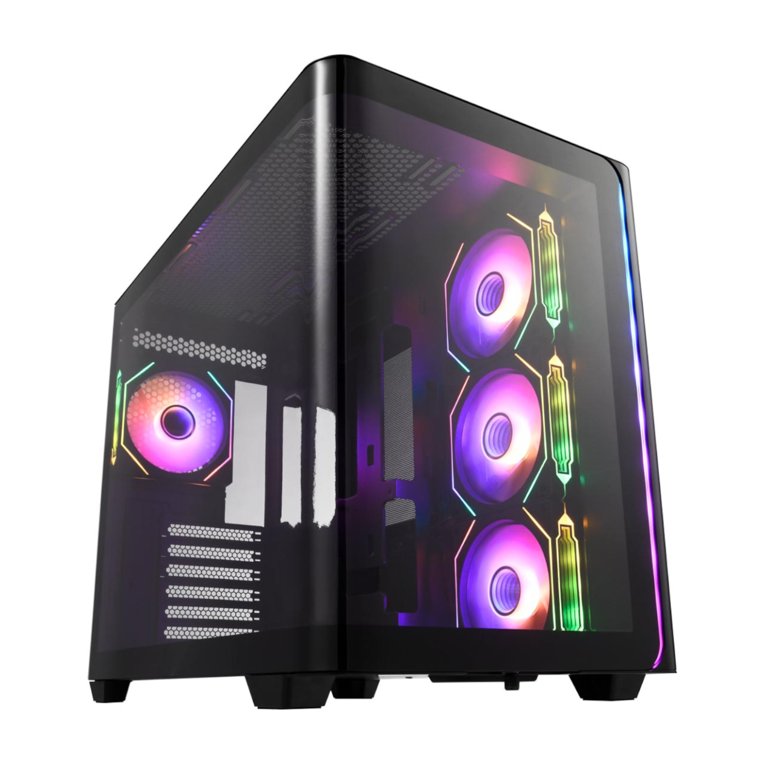 FSP_M580-BA_wr_01a-1.jpg FSP M580 ATX Gaming Chassis - Black - Image 1