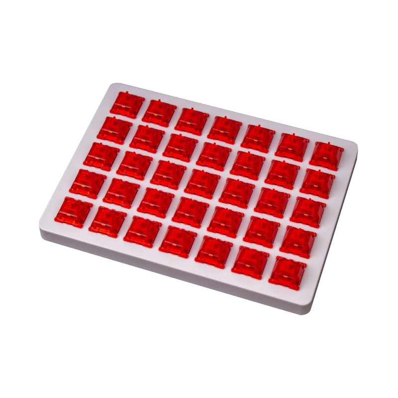 G40_wr_01.jpeg Keychron Red Gateron Phantom Switches 110 pcs - Image 1