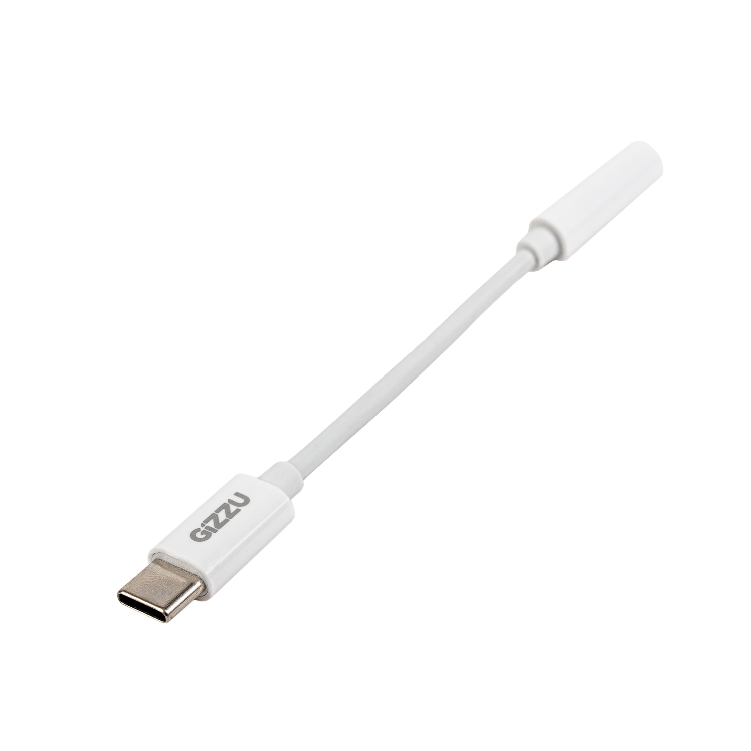 GAPC35_wr_01a.jpg Gizzu USB Type-C to 3.5mm AUX Audio Adapter - White - Image 1