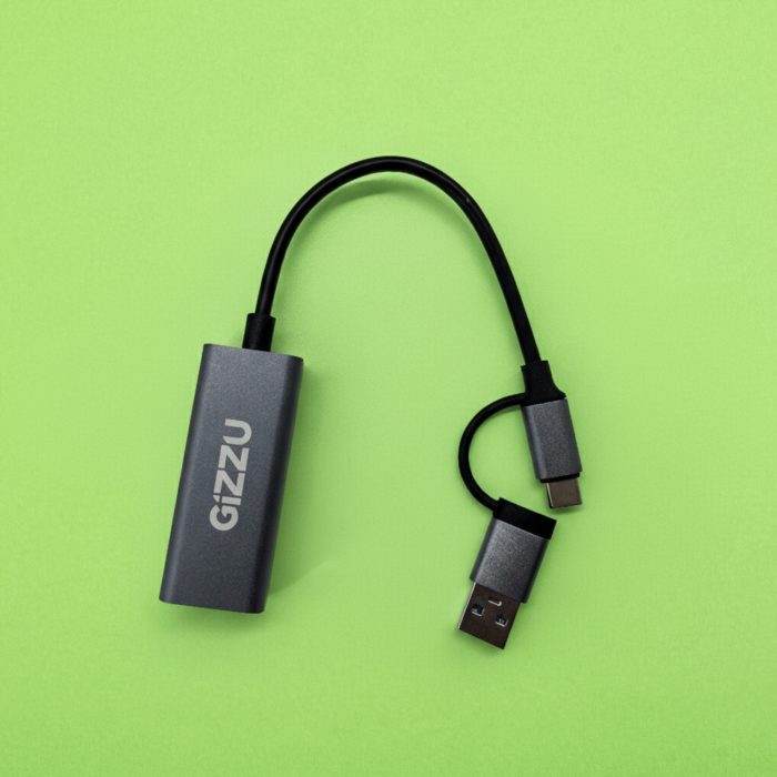 Gizzu High Speed Type-C/A to Gigabit Adapter Poly - Image 4