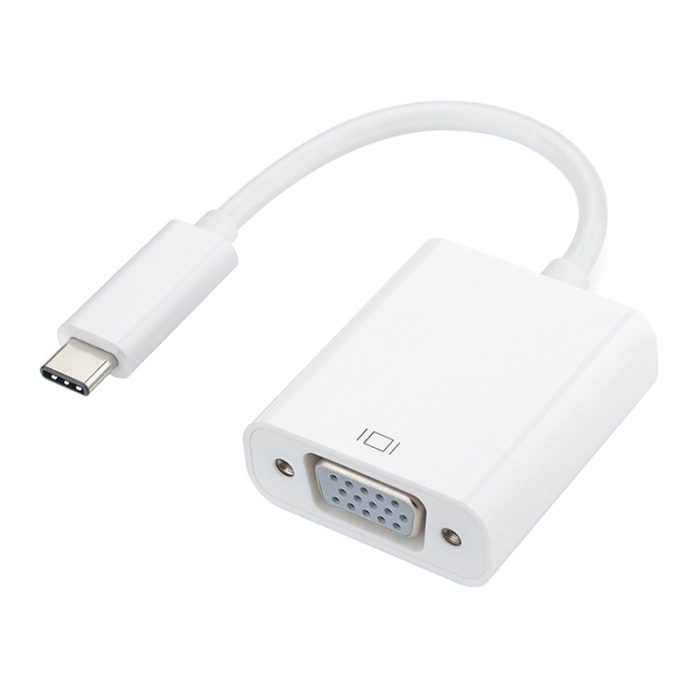 Gizzu 1080P Type-C to VGA Adapter Poly - Image 2