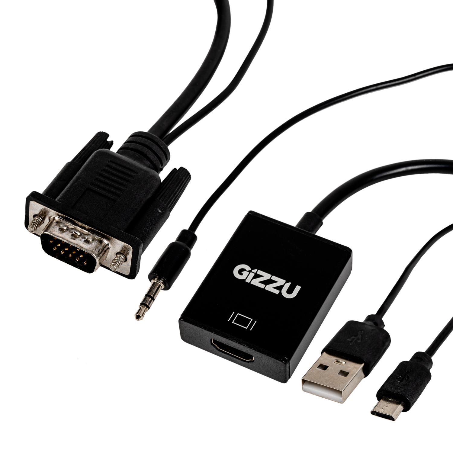 GAPVHA_wr_01a.jpg Gizzu 1080P VGA to HDMI Adapter with Audio - Image 1