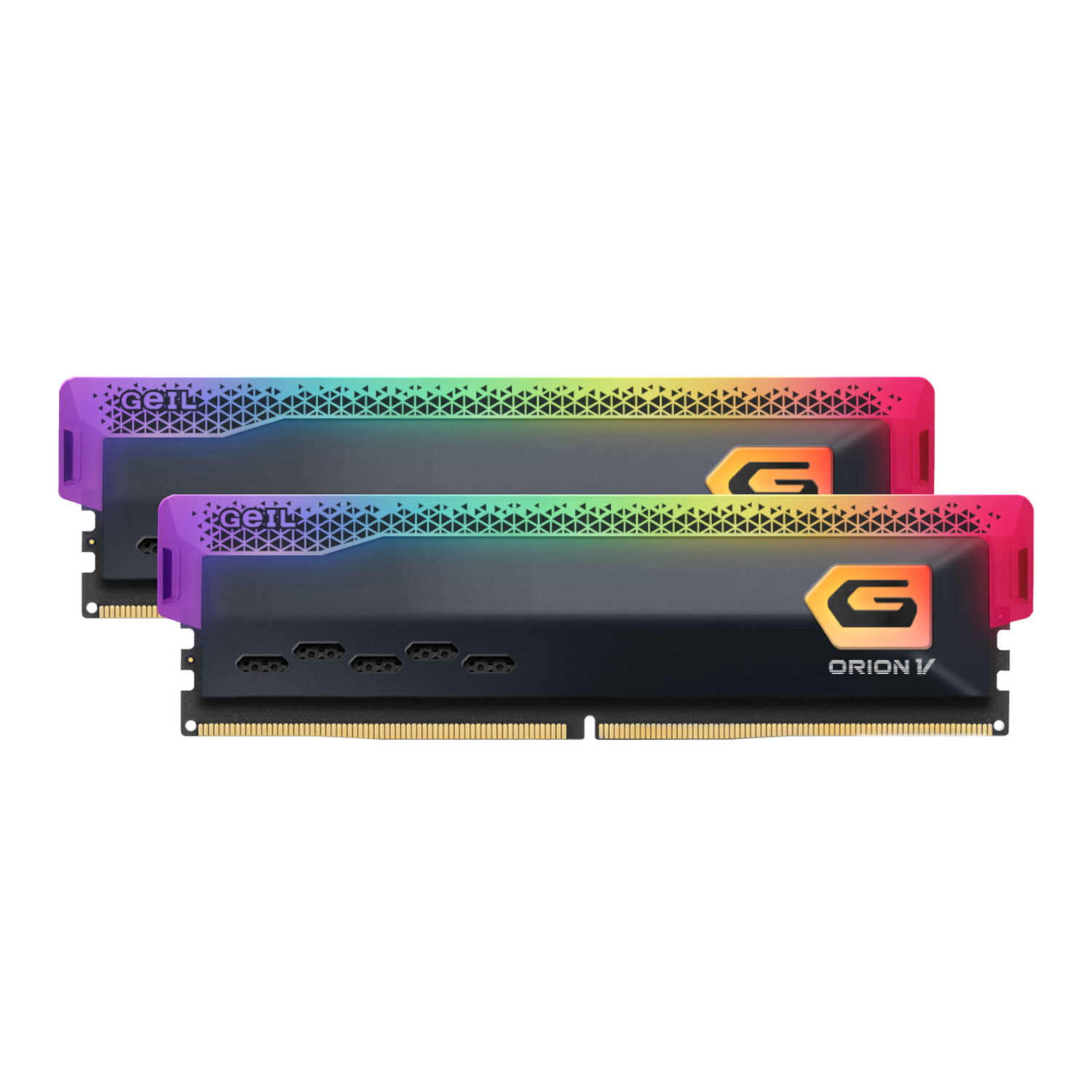 GAVSG532GB6000C36CDC_Geil-Orion-V-RGB-32GB-6000MHz-DDR5-Desktop-Gaming-Memory-Kit-2-x-16GB-–-Grey_wr_01.jpg Geil Orion V RGB 32GB 6000MHz DDR5 Desktop Gaming Memory Kit (2 x 16GB) – Grey - Image 1