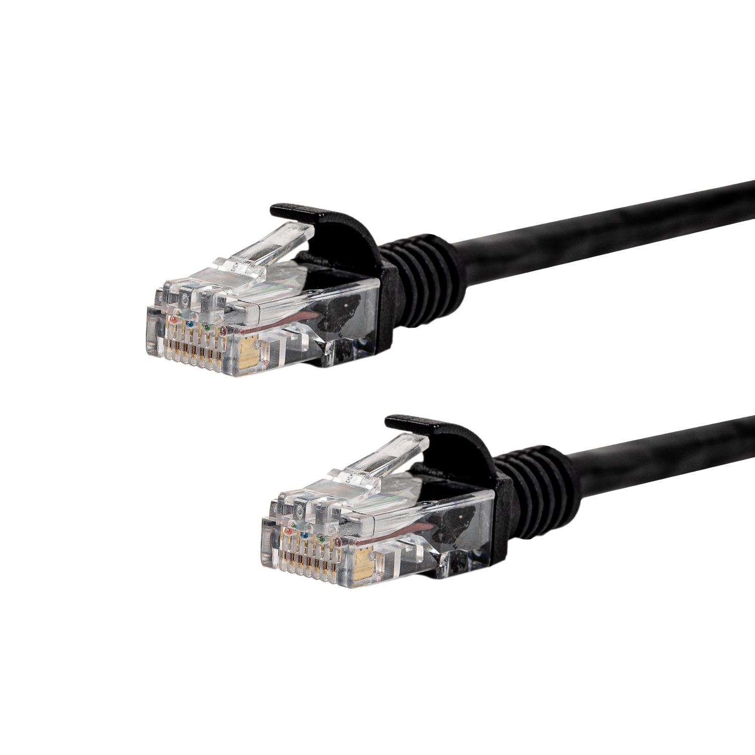 GCPCAT6030-BK_wr_01a.jpg Gizzu Cat6 UTP Fly Lead Ethernet Network Cable 3m – Black - Image 1