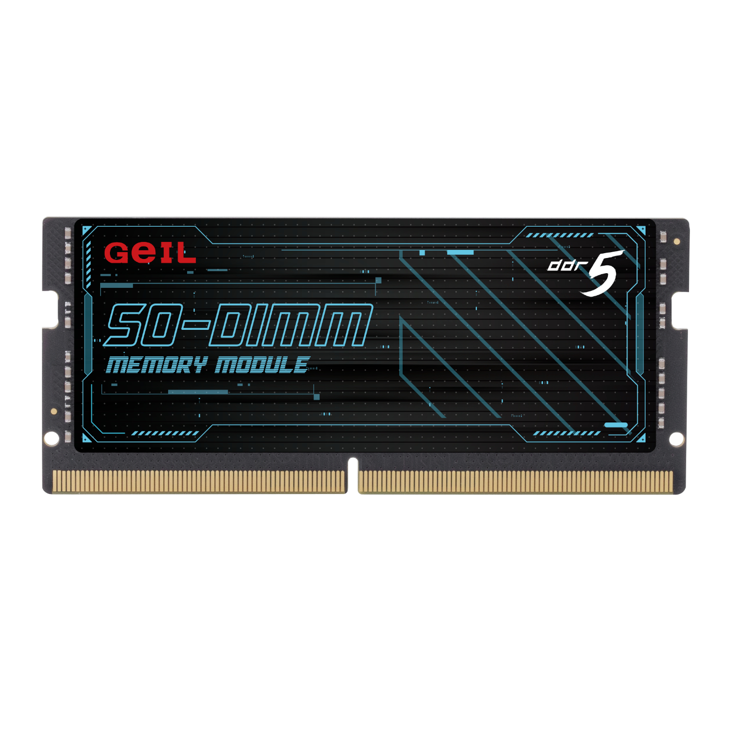 GS58GB5600C46SC_GeIL-Pristine-8GB-DDR5-5600MHz-Notebook-Memory-–-Black_wr_01a.jpg GeIL Pristine 8GB DDR5 5600MHz Notebook Memory – Black - Image 1