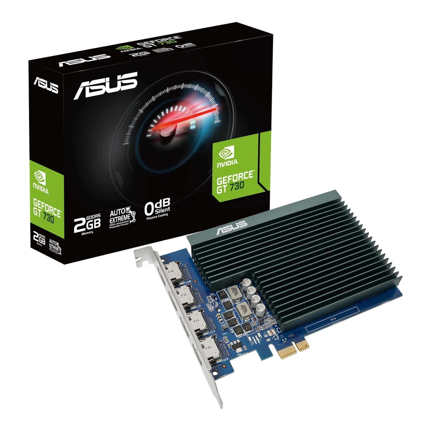 GT730-4H-SL-2GD5-WR-01.jpg Asus GT730 2GB GDDR5 Graphics Card with 4 HDMI Ports - Image 1