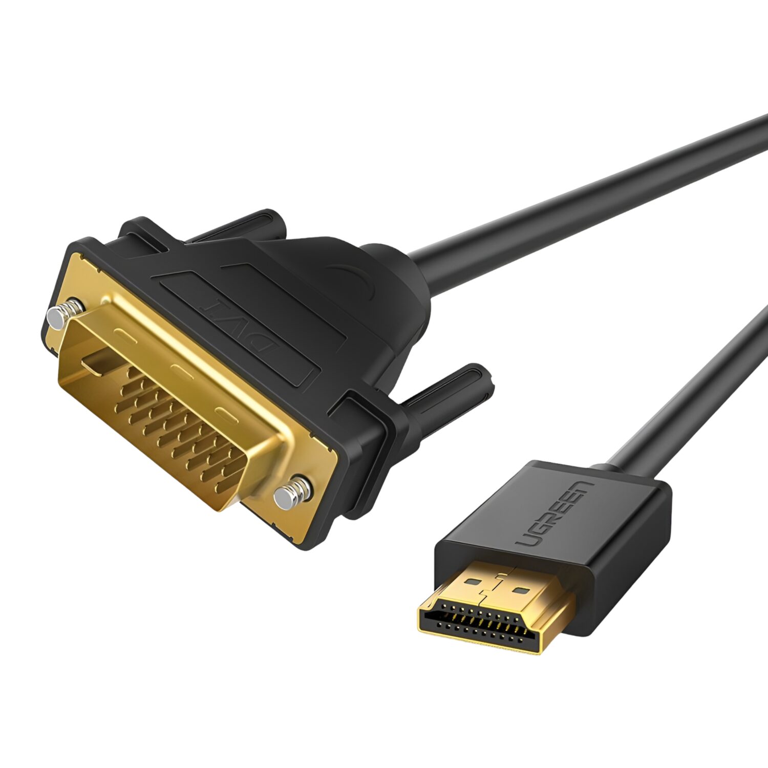 HD106-10135-WR-02.jpg UGREEN HDMI Male to DVI(24+1) Male Cable 1.5m - Image 1