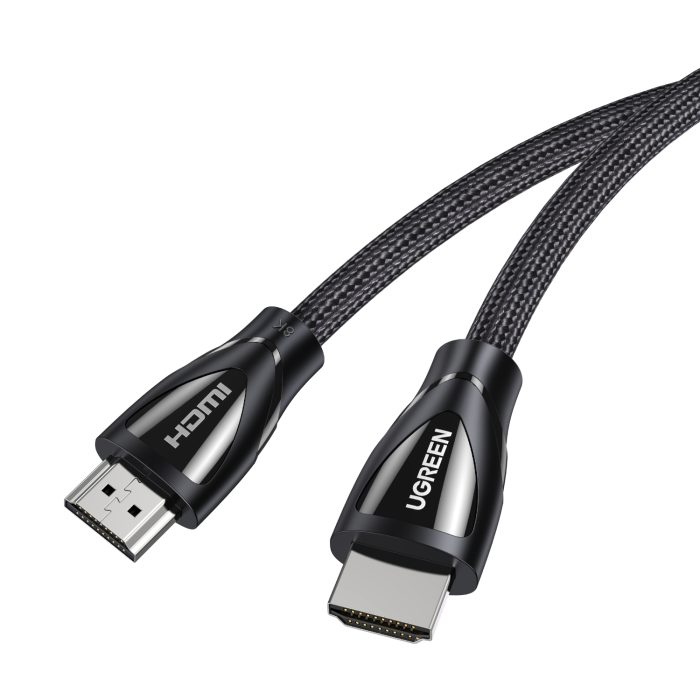 UGREEN HDMI 2.1 Male to Male Cable 2M (8K@60Hz | 4K@120Hz) – Black - Image 2